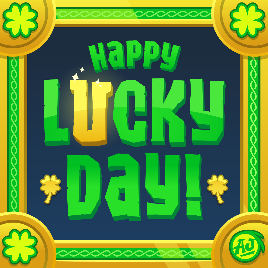 wishing you a happy lucky day jammers!