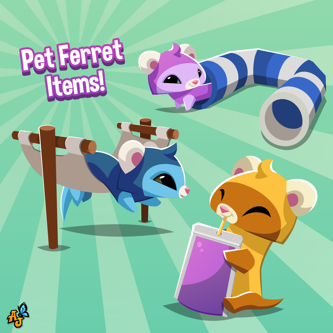 Pet Ferrets Have Arrived In Animal Jam The Daily Explorer