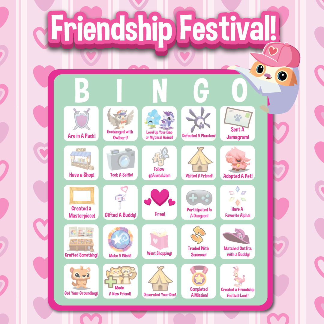 20240205 Friendship Festival Bingo!-01