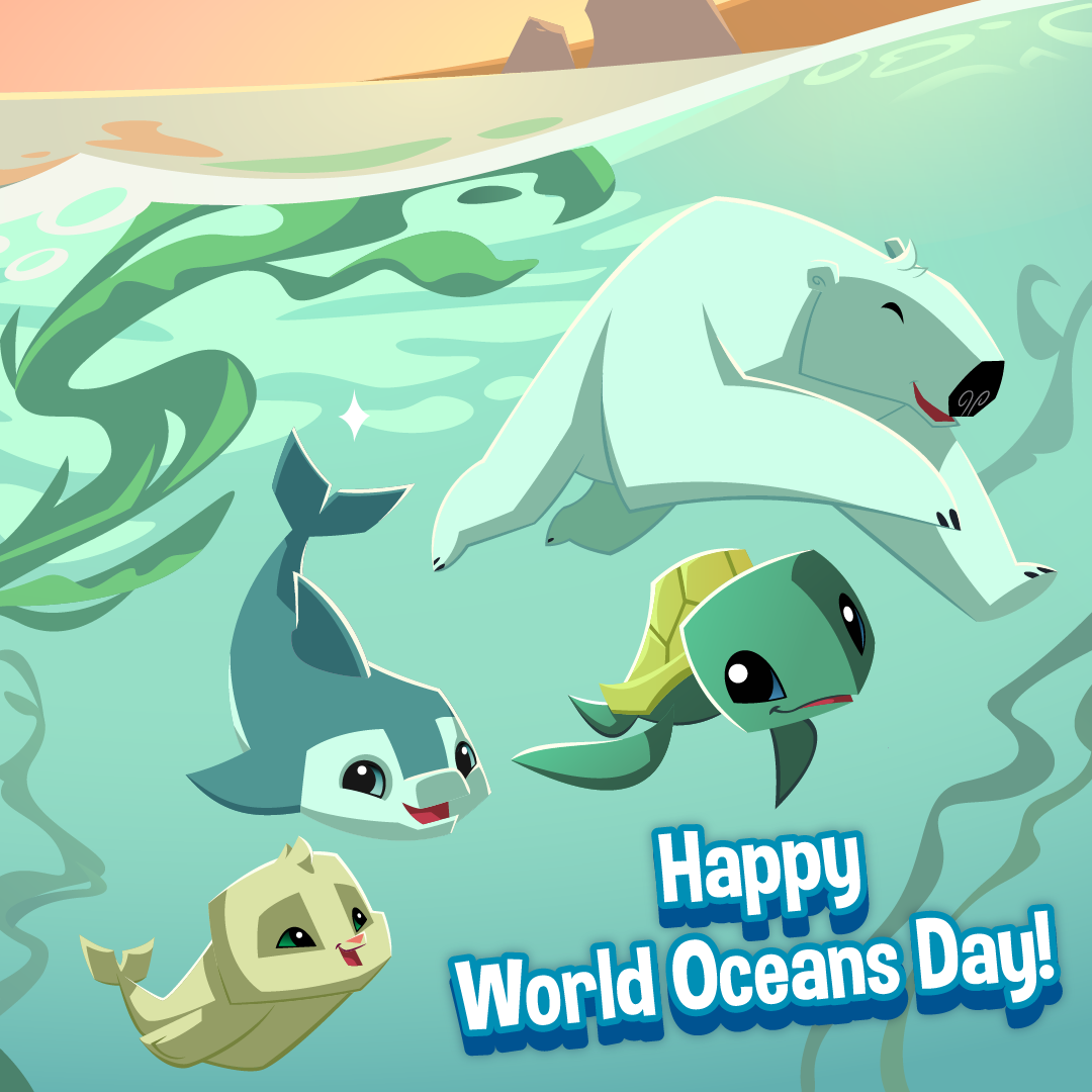 Celebrate World Ocean Day In Animal Jam And Animal Jam Classic The