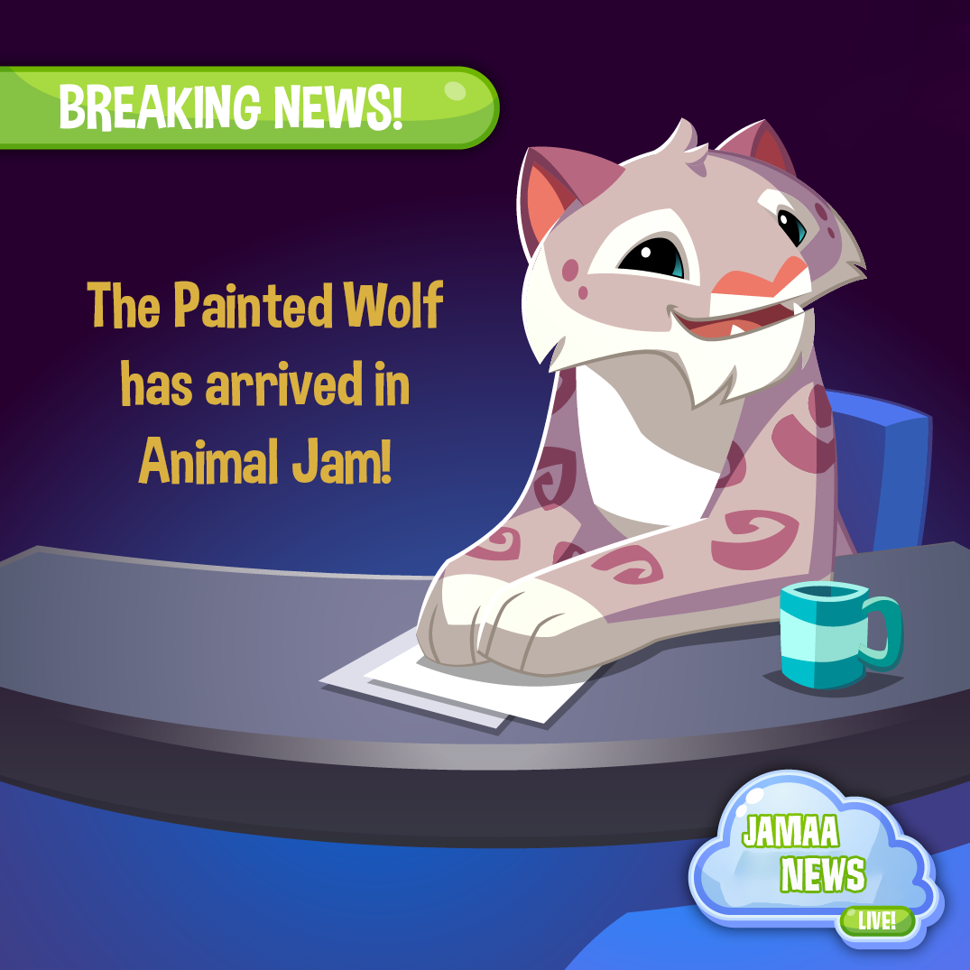 Jamaa News • Painted Wolf