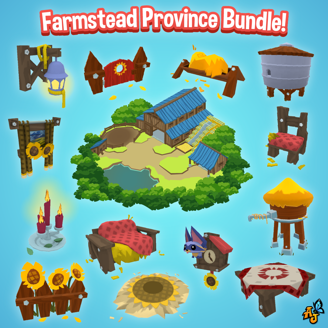 Farmstead Province May Sapphire Bundle