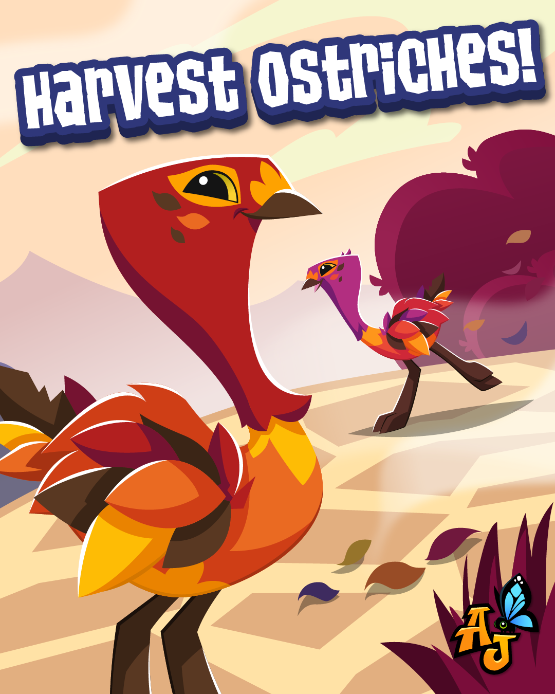 20251030 Harvest Ostriches!-01