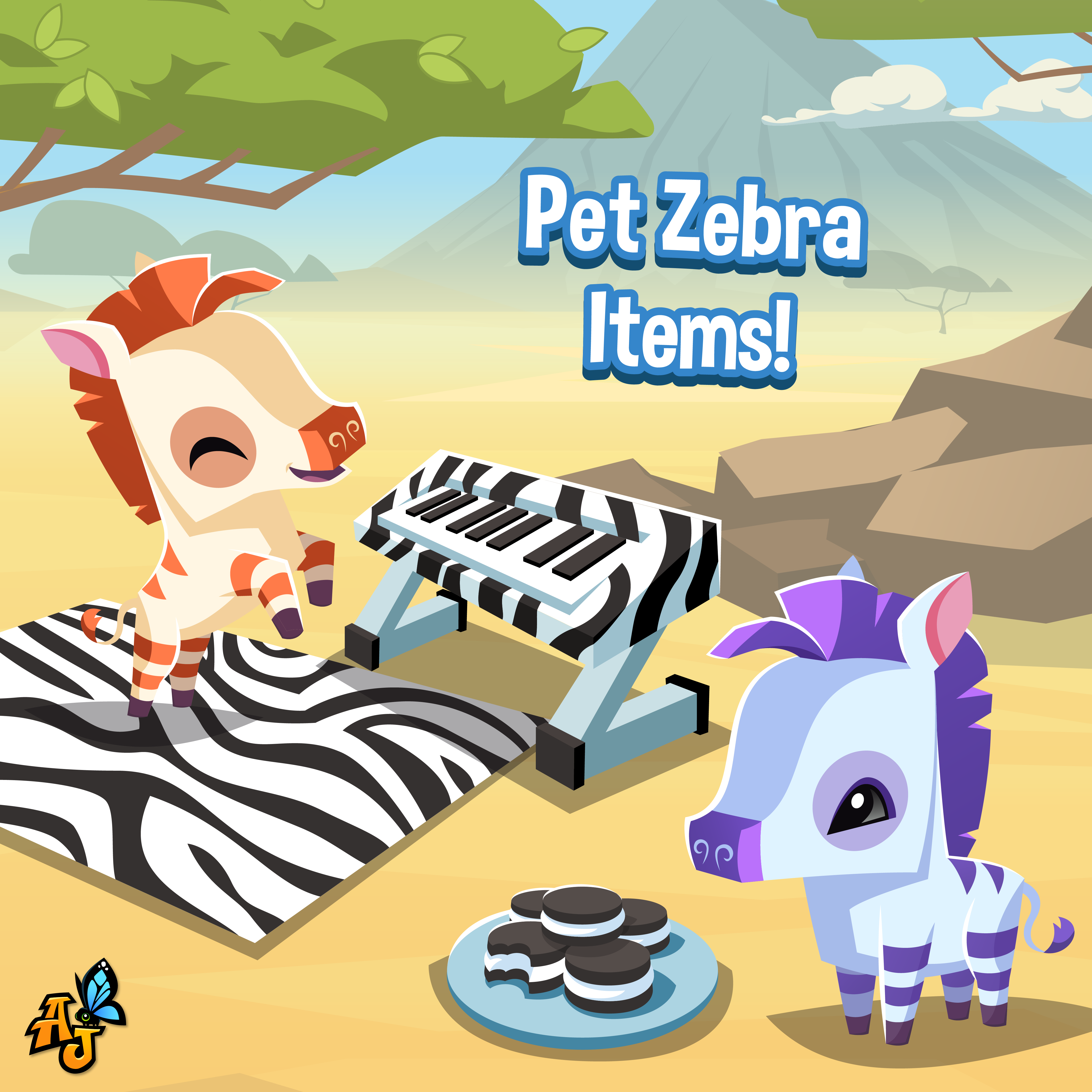 Zebra Pets Have Arrived In The Animal Jam The Daily Explorer