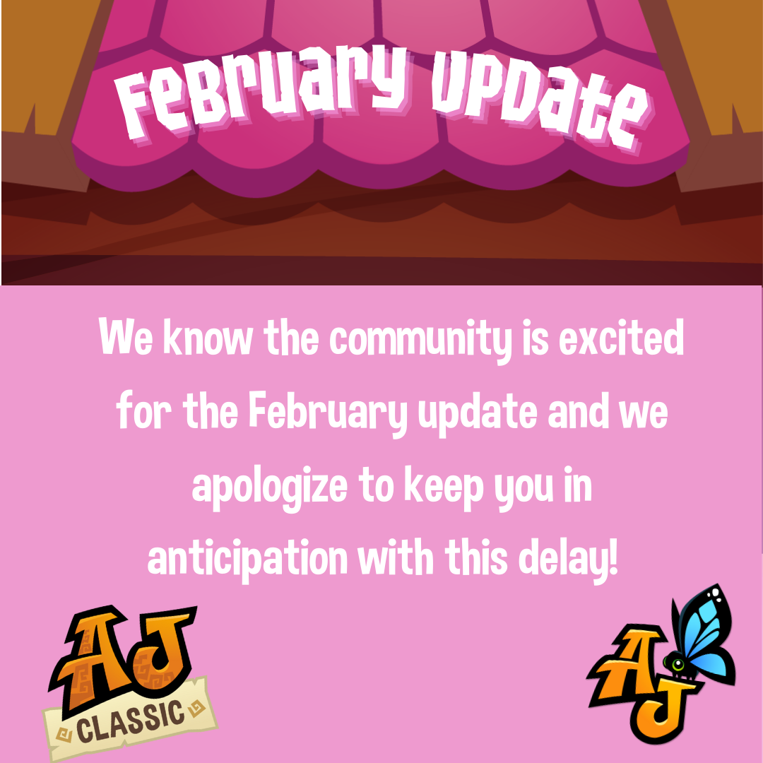 Are you waiting for Animal Jam and AJ Classic-s February content (Instagram Post (Square))