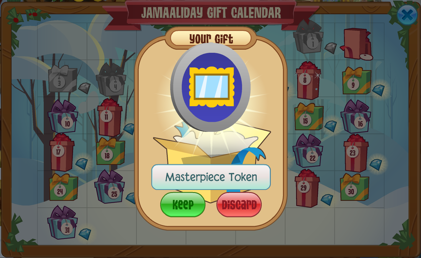 Animal jam masterpiece token codes