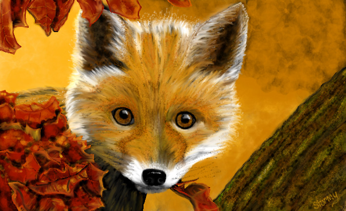 fall fox