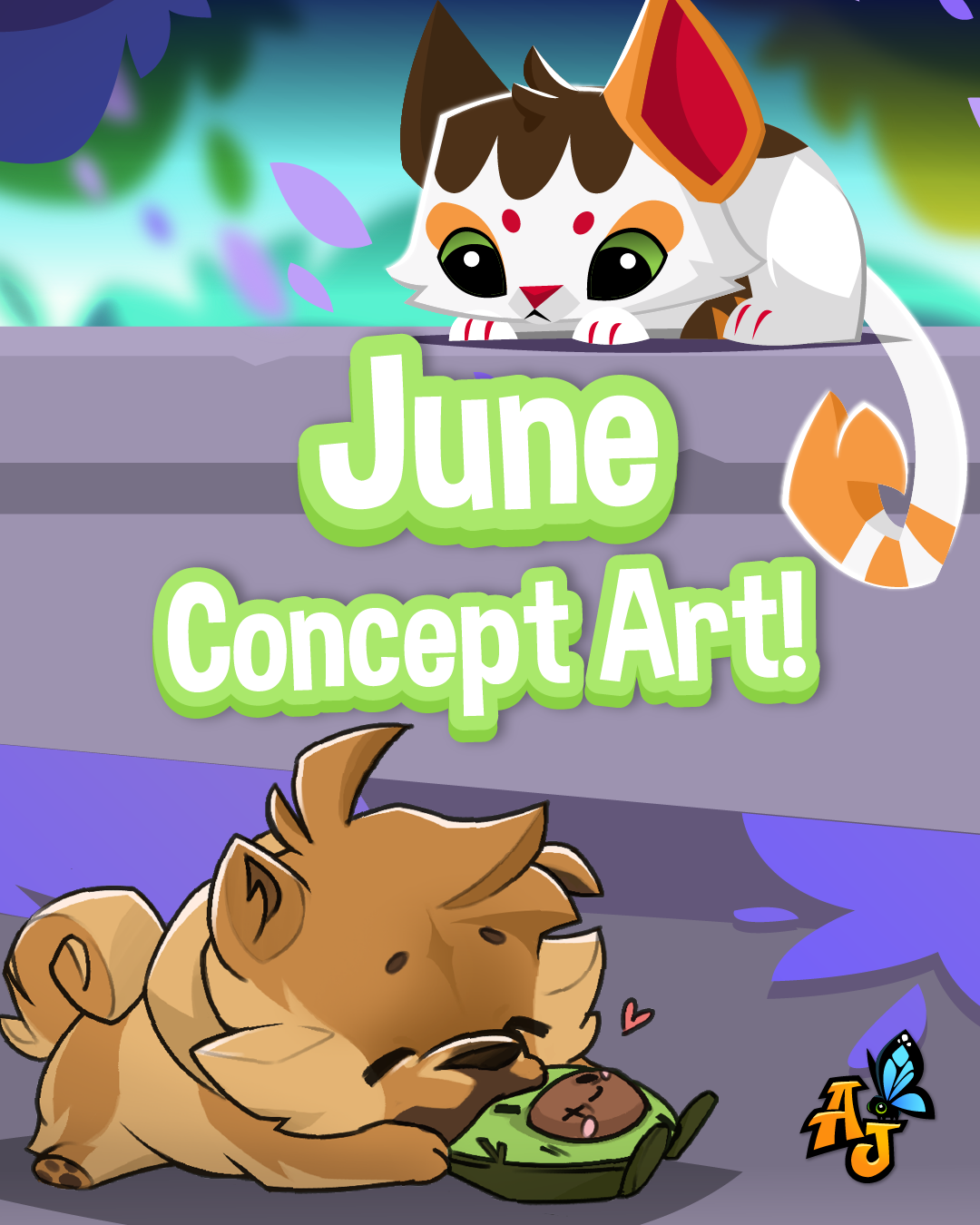 2026 Chowchow, Lucky cat, & Den Concept art feature-01