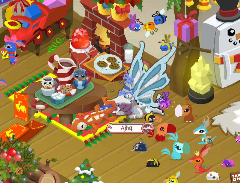 Good Animal Jam Christmas Houses Easy Small Den 2022 Dens - The Daily Explorer